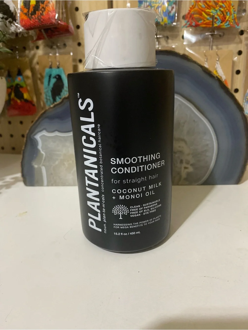 Plantanicals Black Smoothing Conditioner - Coconut Milk & Monoi Oil